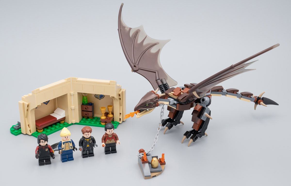 ▻ Review : LEGO Harry Potter 75946 Hungarian Horntail Triwizard